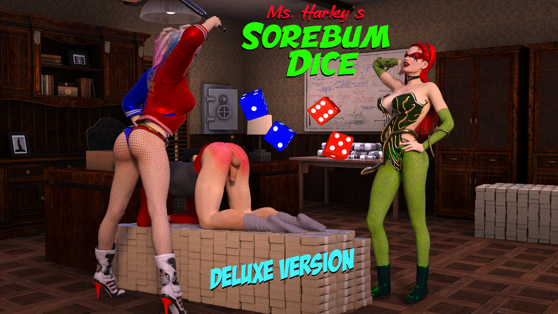 Cover image for Ms. Harley Sorebum Dice (deluxe version)