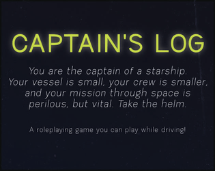 Captain's Log  