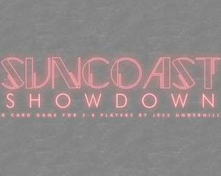 SUNCOAST SHOWDOWN  