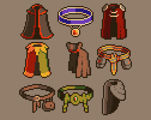 +20 bonus icons added - 120 Pixel Art Armor Icons #5 by MedievalMore