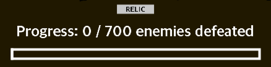 Relic Unlocks