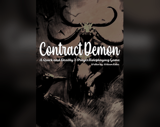 Contract Demon   - a quick and deadly 2-player roleplaying game 