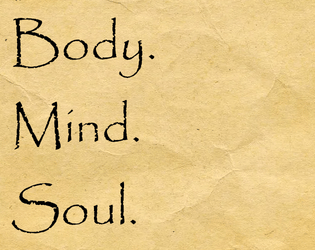 Body. Mind. Soul.   - Thrive or survive? 