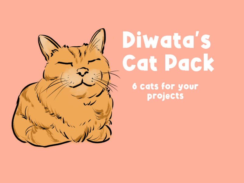 Diwata's Cat Pack Art Pack