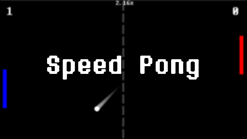 Speed Pong