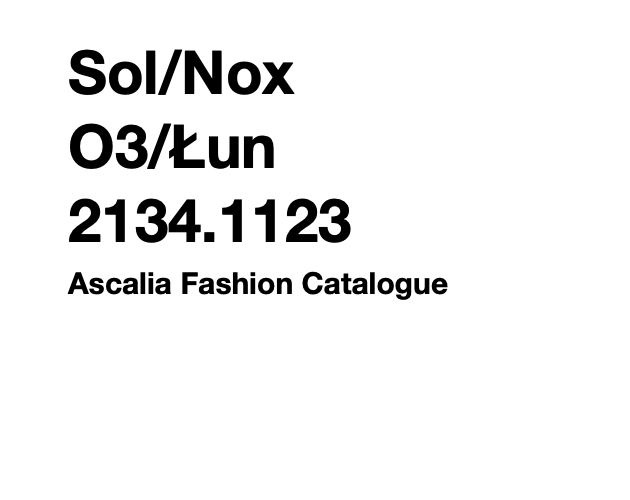 Cover image for Nox/Sol/O3/Łun