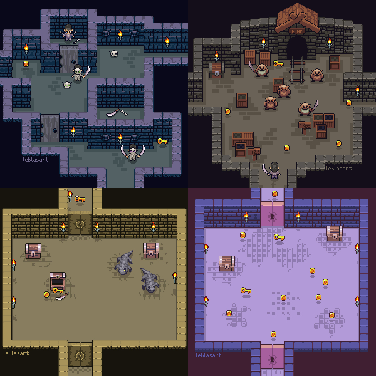 Dungeon Pack by leber.bits