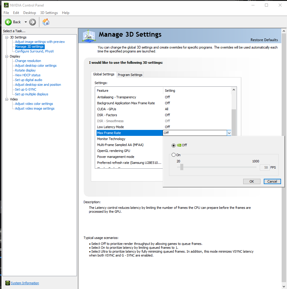 More Quality Settings/Visual Settings