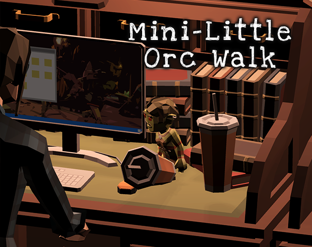 Mini Little Orc Walk By Rebecca Kerr Unnatural Freaks Studio