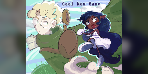 Cover image for Krow and Dova's Cool New Game