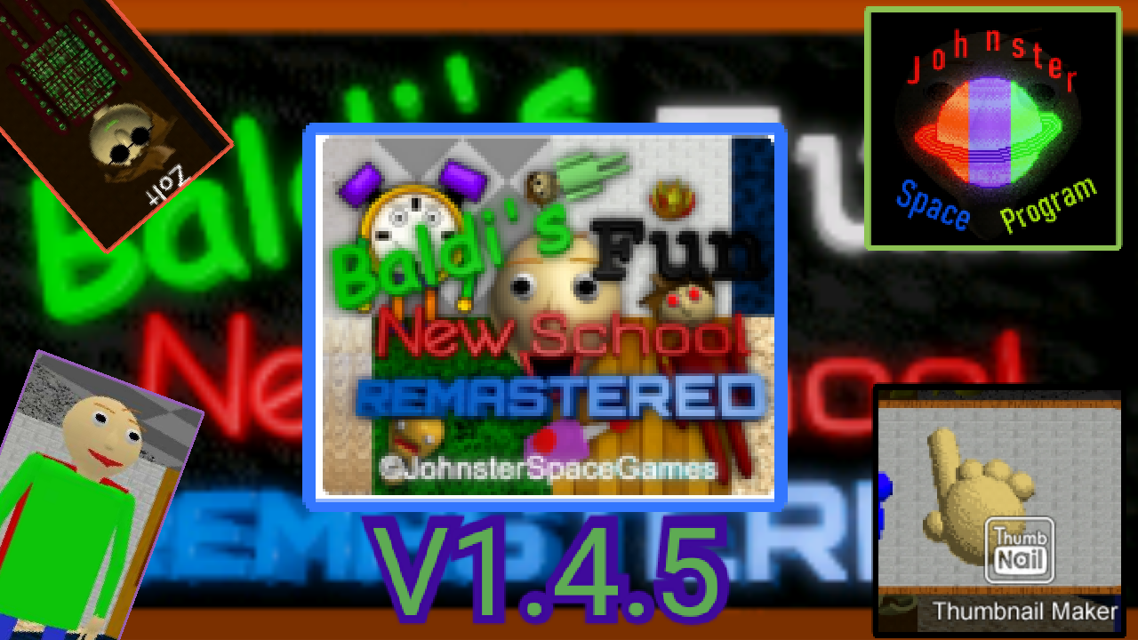 Baldi's Basics Android Mods And Games Collection by Johnster Space Program  - Game Jolt