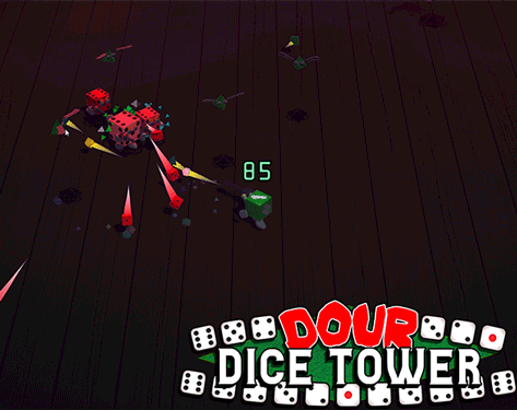 Cover image for The Dour Dice Tower