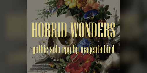 Cover image for Horrid Wonders
