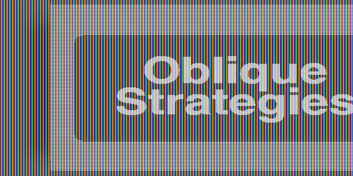 Cover image for Oblique Strategies for Playdate