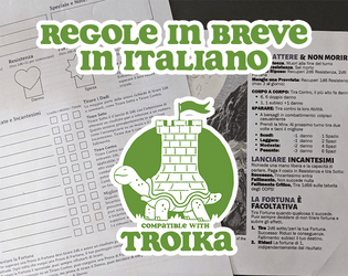 Troika!, Regole in breve in Italiano  