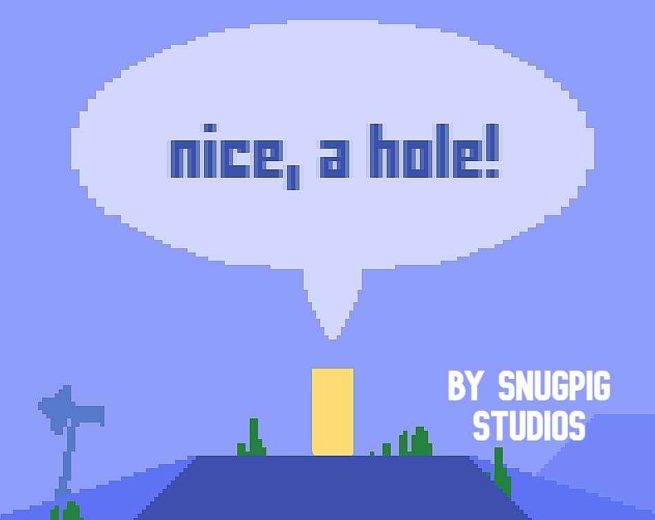 Cover image for nice, a hole!
