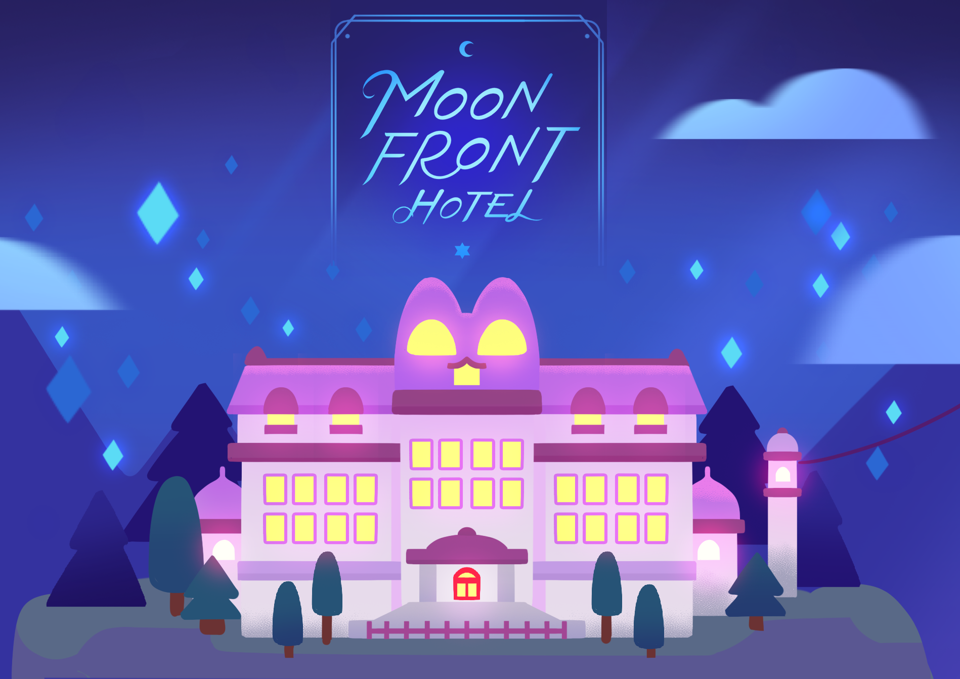 Moonfront Hotel Demo