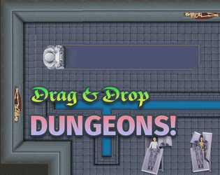 Drag & Drop Dungeons!   - Create your own dungeon with this tileset! 