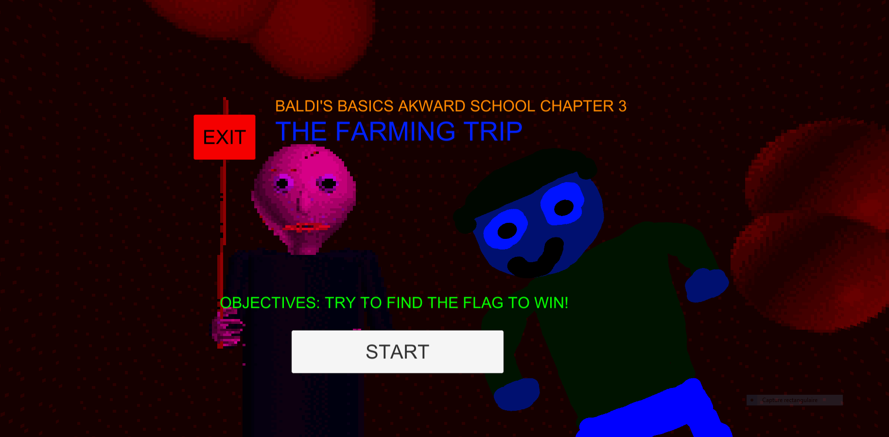 Cover image for Baldi's Basics Akward School Chapter 3
