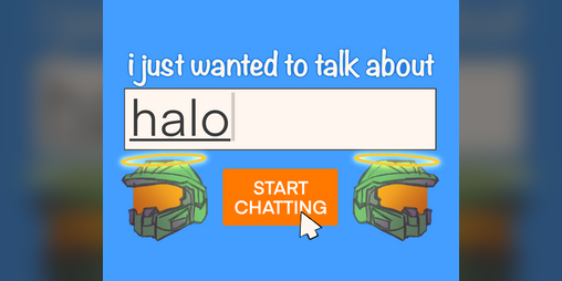 Cover image for i just wanted to talk about halo