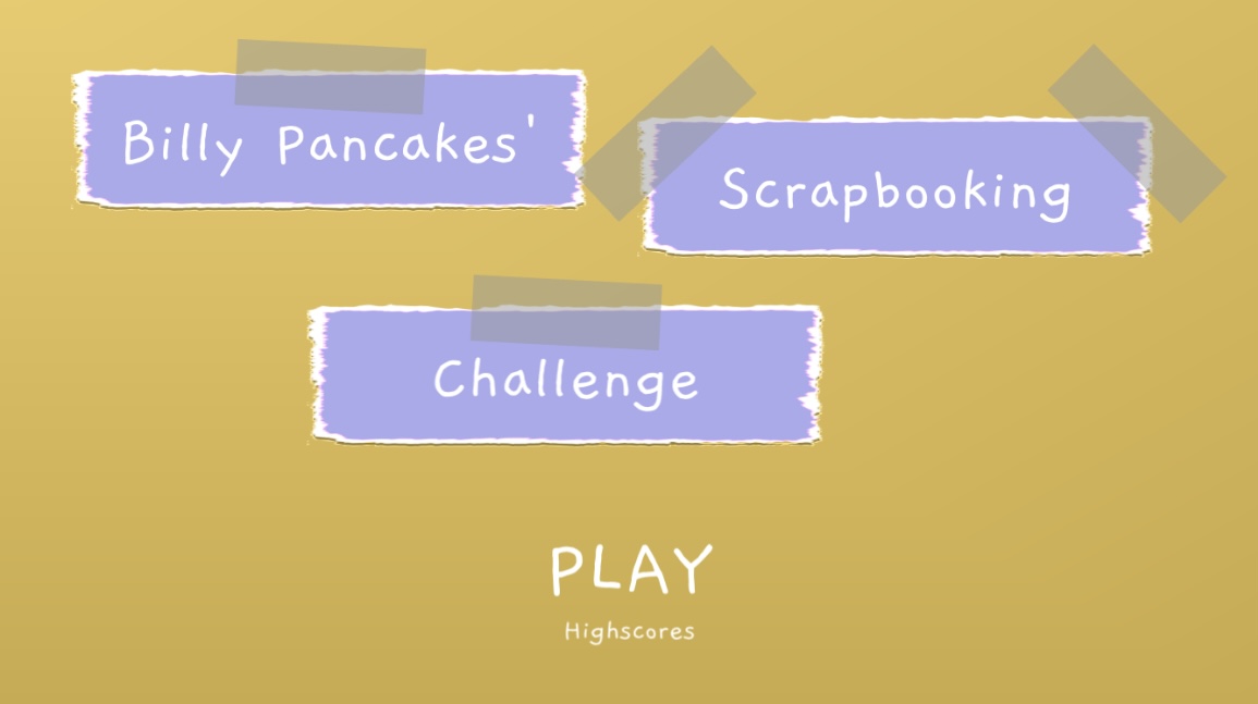 Billy Pancakes' Scrapbooking Challange