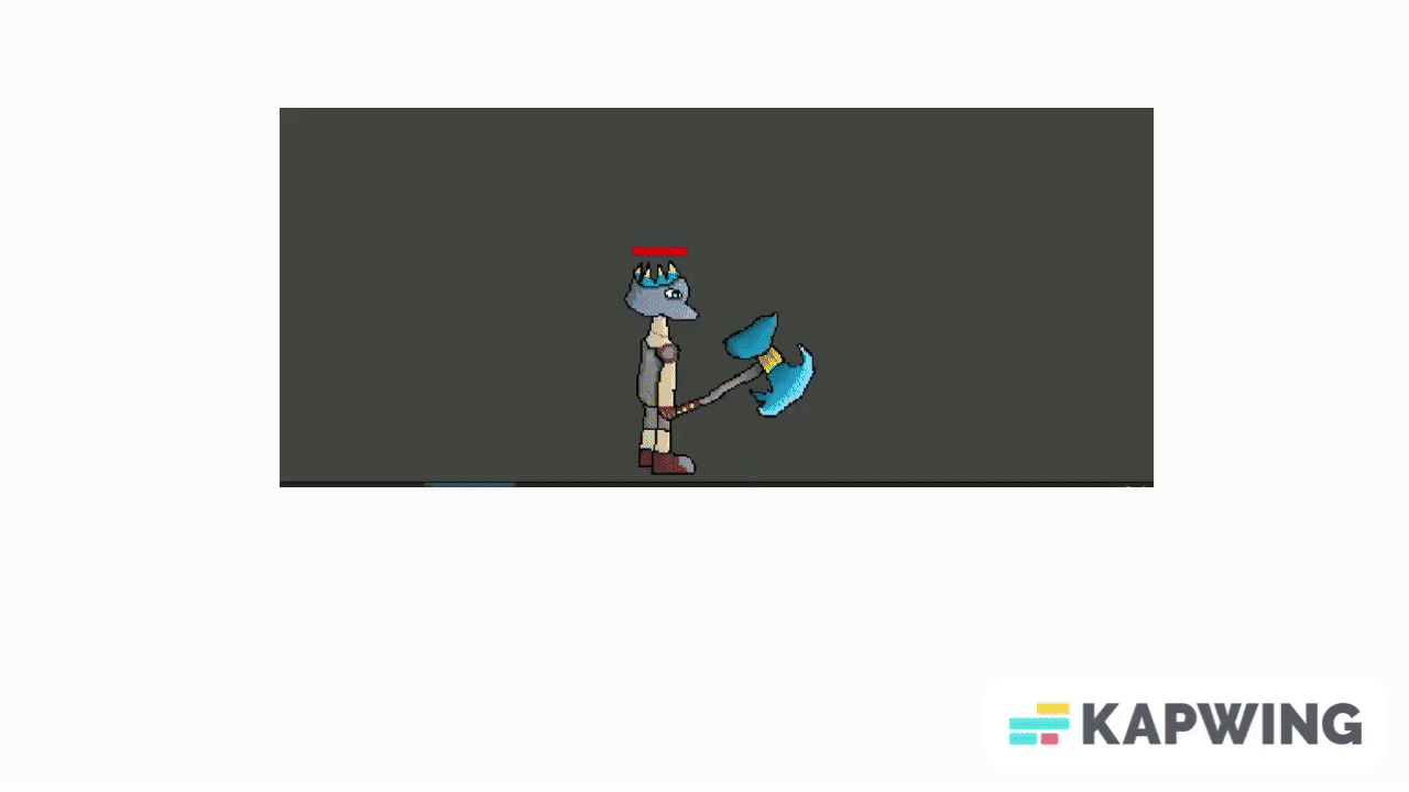 2D Monster With Animation