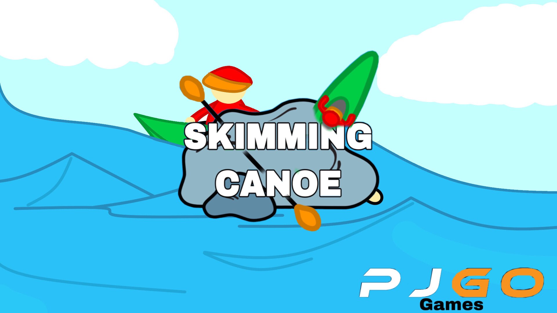Skimming Canoe