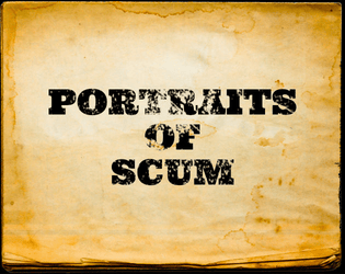 Portraits of Scum   - Character portraits for Frontier Scum 