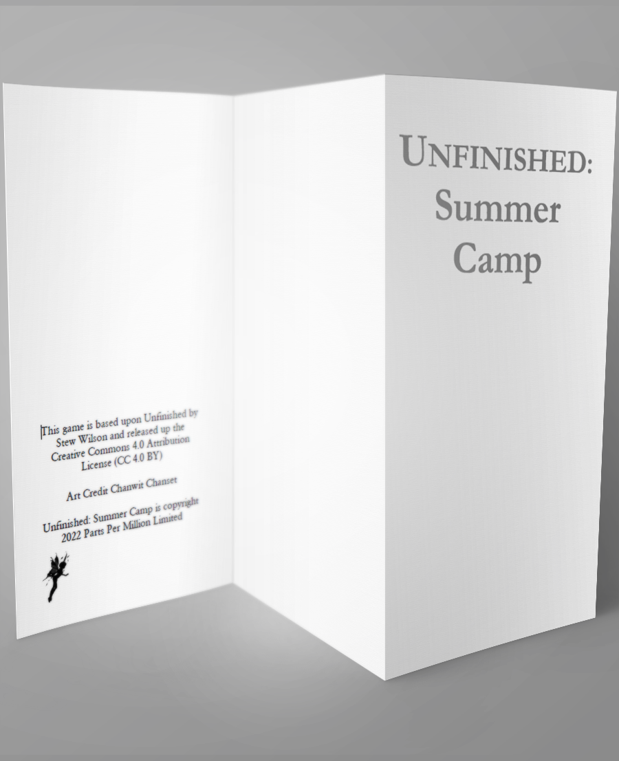 Cover image for Unfinished: Summer Camp
