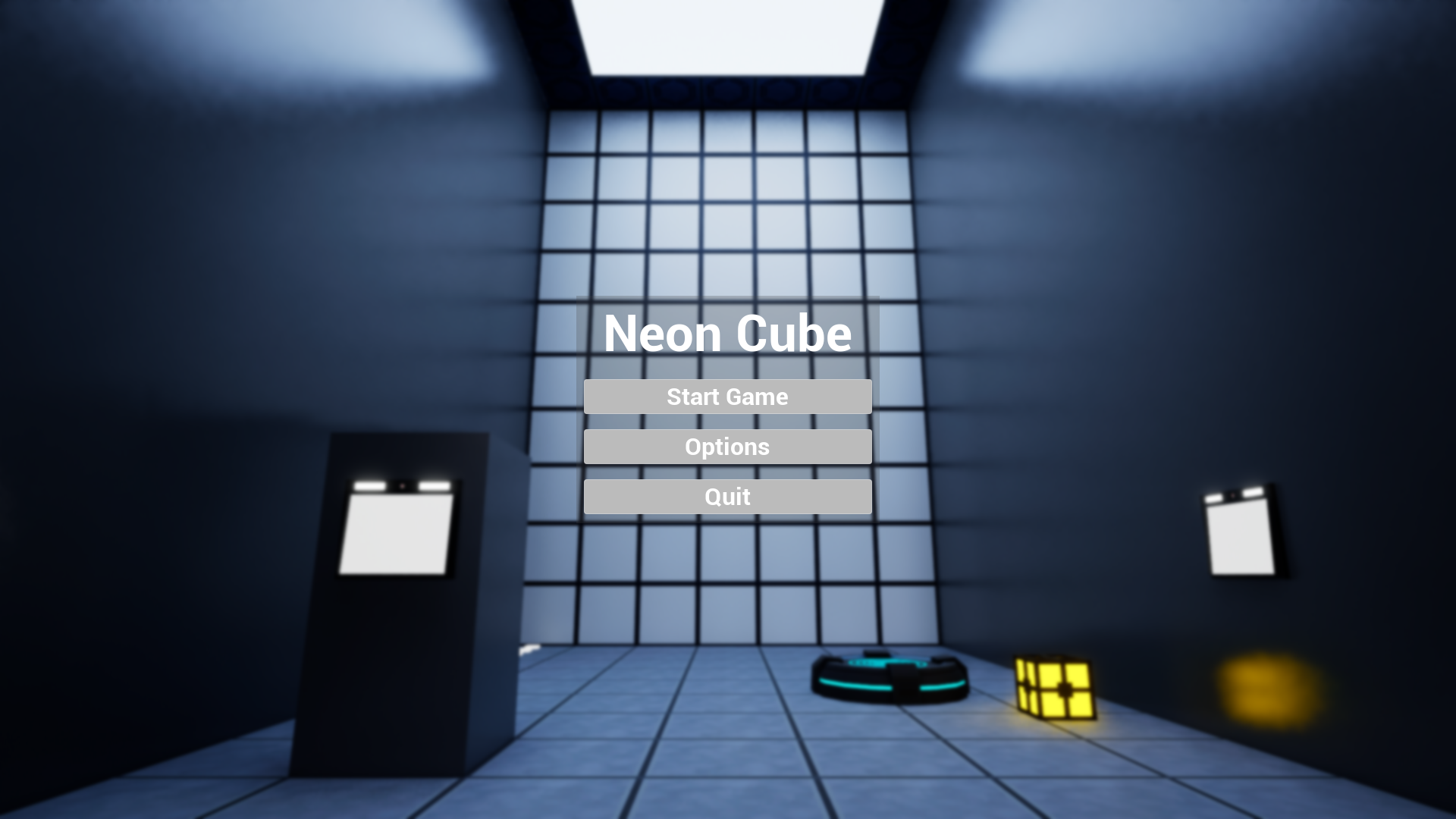 Neon Cube
