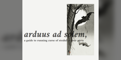 Cover image for Arduus Ad Solem: How to Run Curse of Strahd in Four Parts