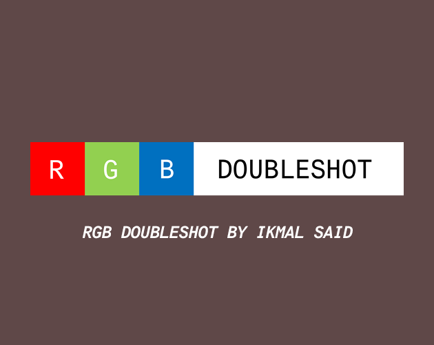 Cover image for RGB DOUBLESHOT