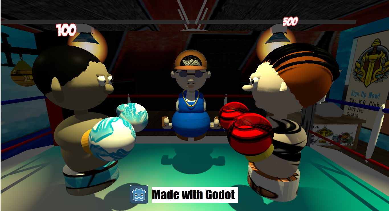 The K.O. Club: Knuckle Up 1p&2p versions