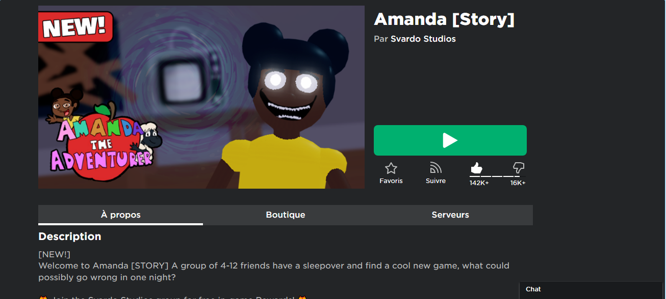 Amanda [Story] - Roblox