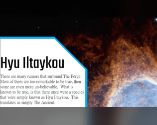Hyu Iltaykou   - Ironsworn Starforged Supplement 