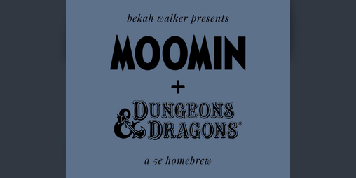Cover image for Moomins & Dragons