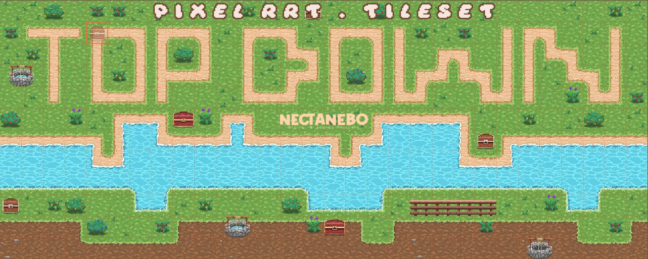 Top Down Tileset (pixelart)