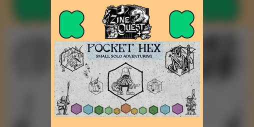 Cover image for Pocket Hex -- small SOLO hex adventuring