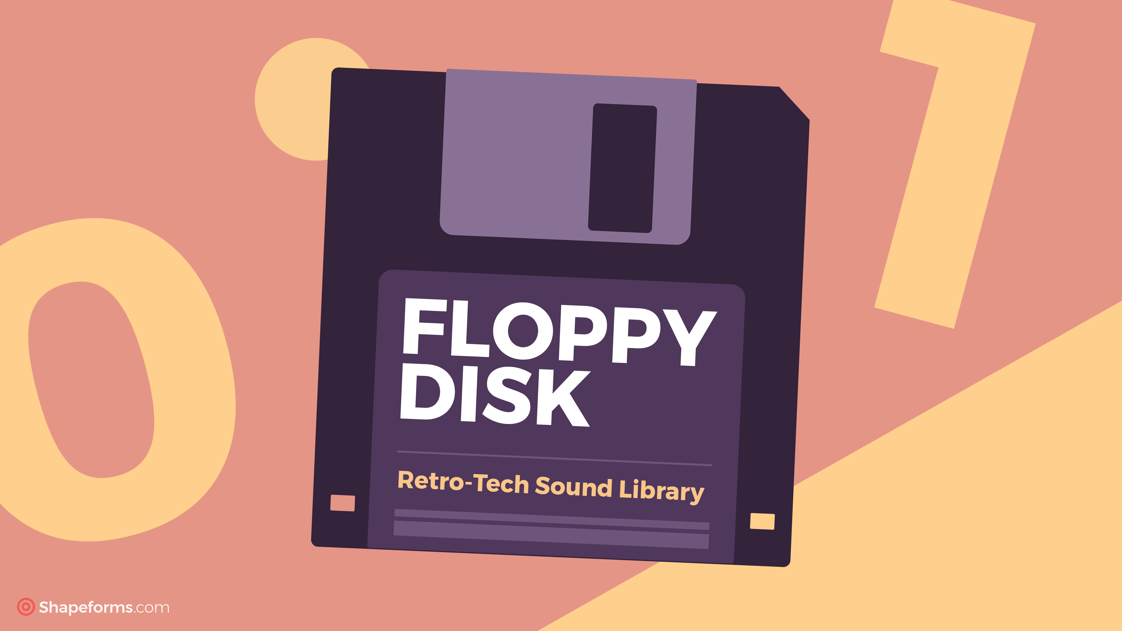 Floppy Disk Retro-Tech Sound Library