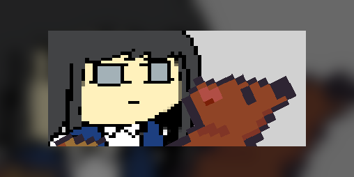 Cover image for The blind girl and her loyal boy