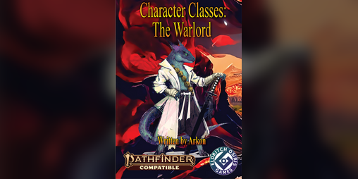Cover image for Character Classes: The Warlord [PF2e]
