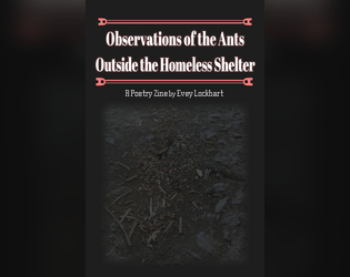 Observations of the Ants Outside the Homeless Shelter   - A poetry zine with a touch of ttrpg 