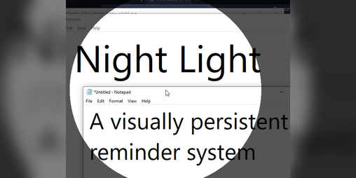 Cover image for Night Light