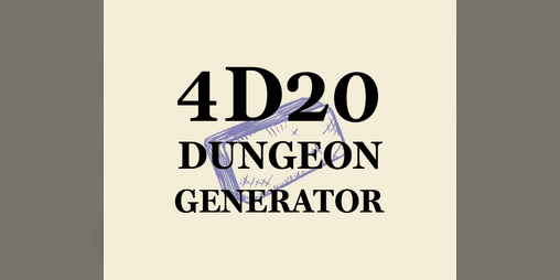 Cover image for 4d20 Dungeon Generator
