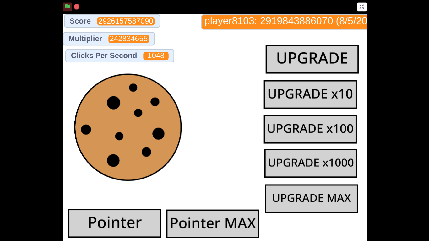 Cookie Clickers 2 Level 51 completed - Keep the x3 multiplier for