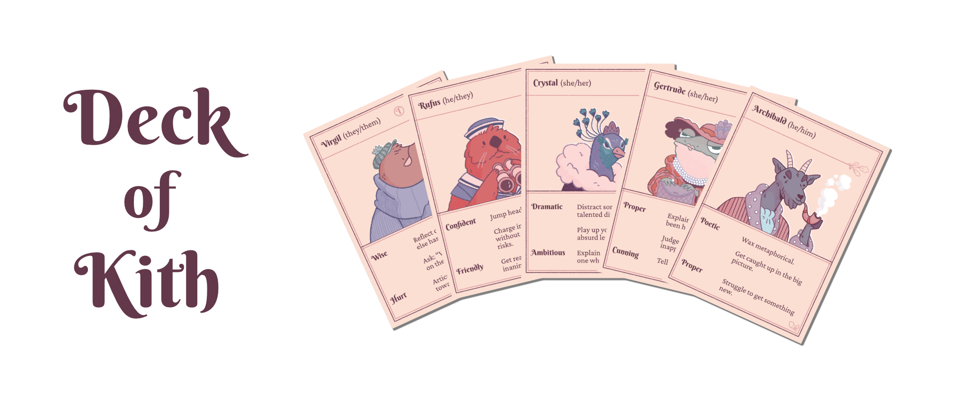 Deck of Kith (NPCs for Wanderhome)