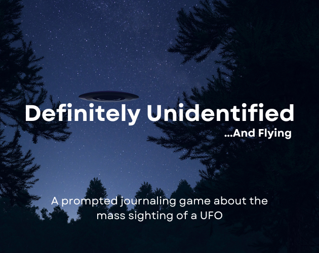 Cover image for Definitely Unidentified