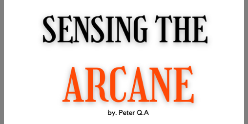 Cover image for Sensing the Arcane