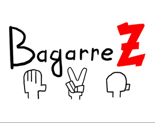Bagarre Z   - A 2 players competitive single page ttrpg 
