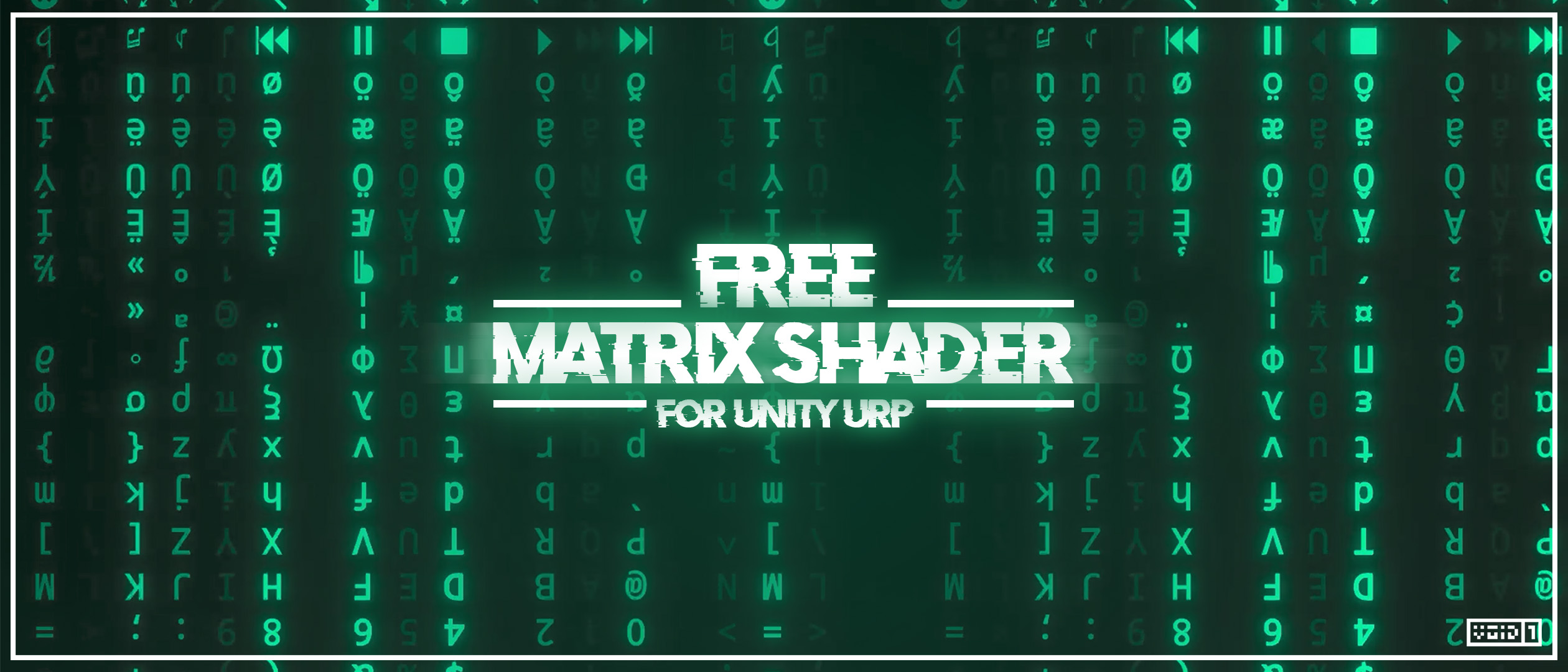 Free Matrix Shader for Unity URP